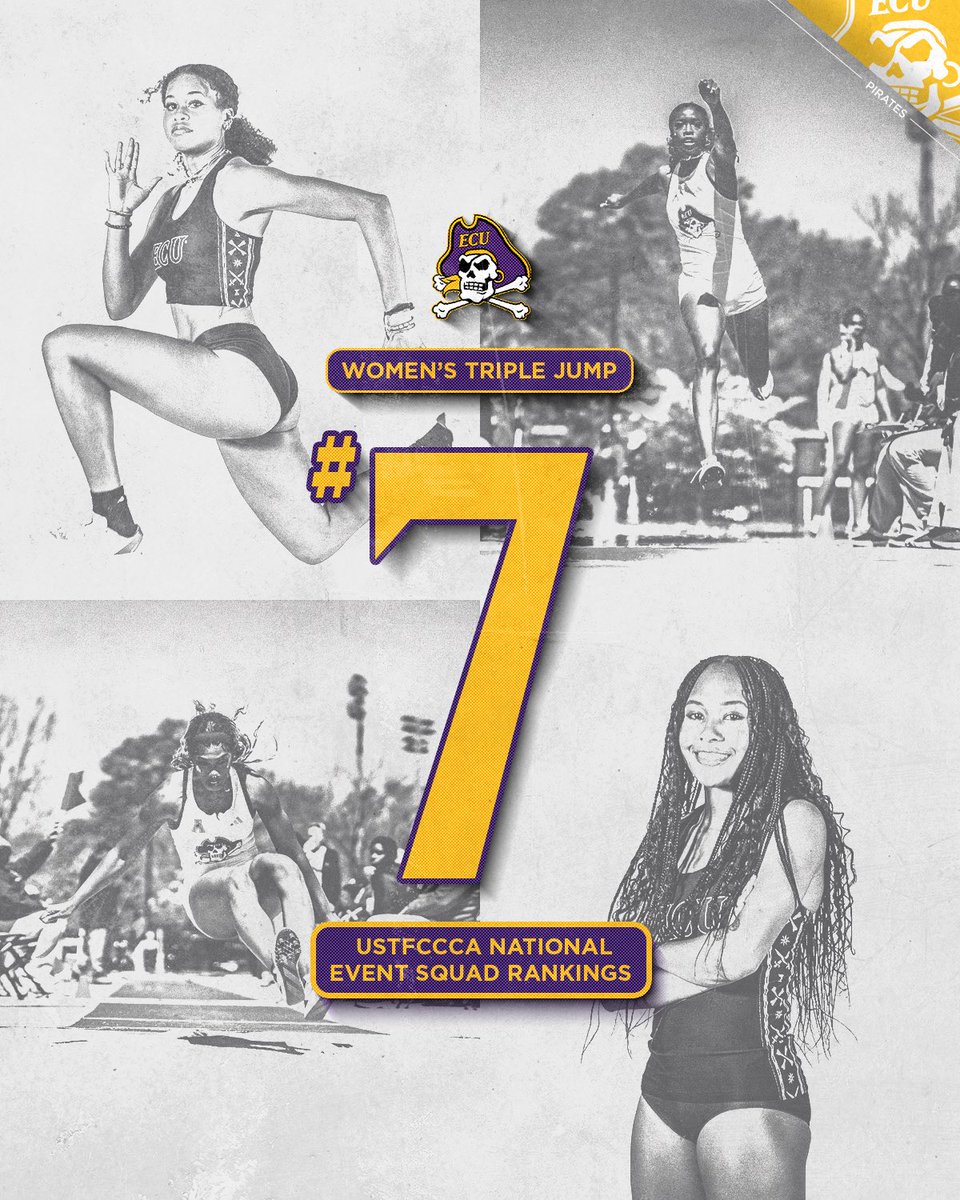 Currently ranked No. 7 in the NCAA in the Women’s Triple Jump🔥🏴‍☠️👏 #GoPirates