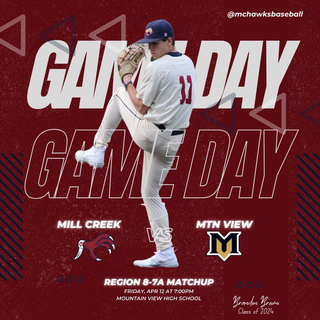 Back on the road for a night game! #mchawksbaseball