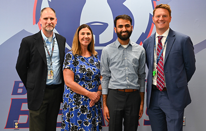 Congrats to our 2024 New Middle School Teacher of the Year, Shreyas Khera, from Brambleton Middle School (@BAM_MS_Official)! Thanks for all that you do! #WeAreOneLCPS