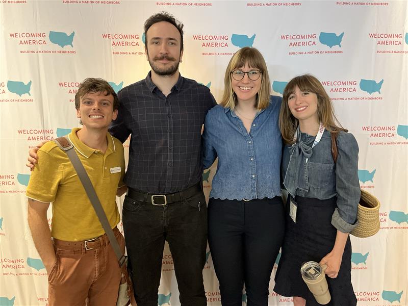 Four members of the MO-ORA team had a blast at @WelcomingUSA's Welcoming Interactive! They learned so much about strategies for creating inclusive communities and can't wait to bring their newfound knowledge back to the office. 

#Interactive2024