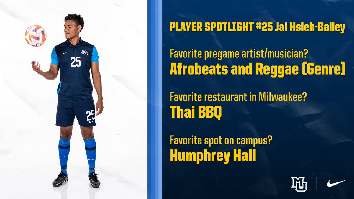 In today's Player Spotlight get to know Senior Defender Jai Hsieh-Bailey!