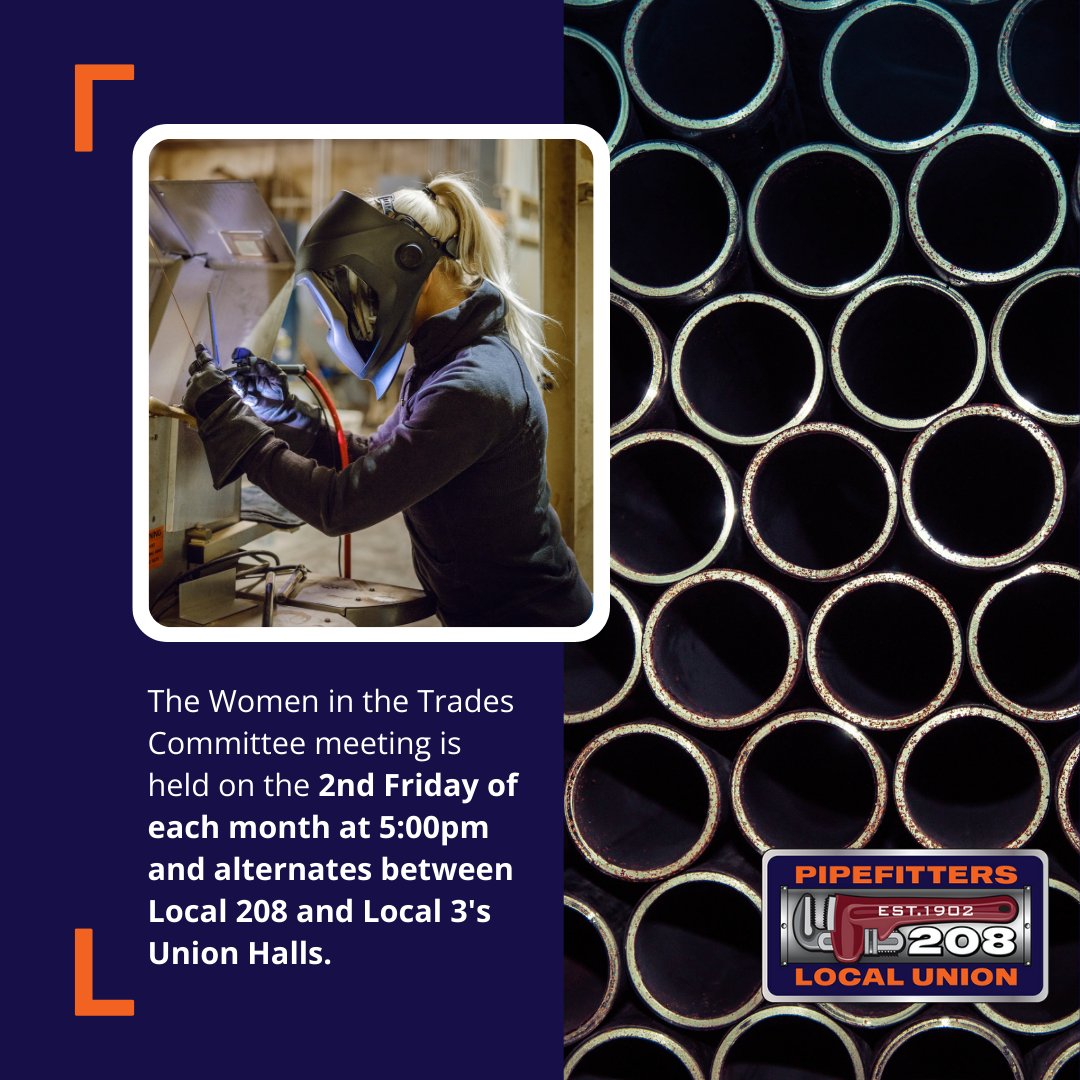 Will we see you tonight for the Women in Trades meeting? #UALocal208 #AlwaysEssential #WeBuildCO