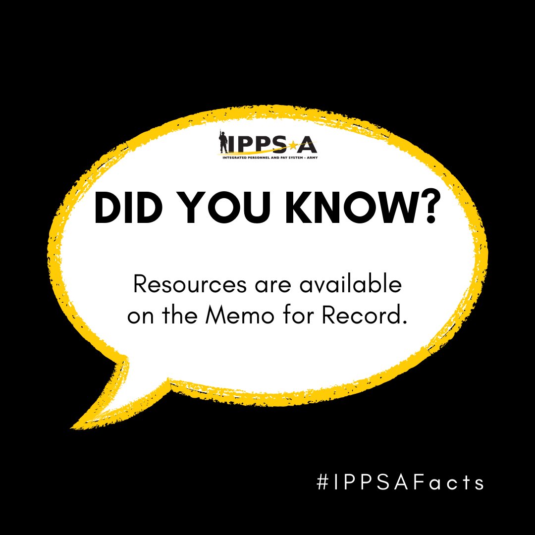 Account for the Army and Personnel Asset Inventory (PAI) resources are available! See Memorandum For Record resources: EXORD Annexes A, B, and C: spr.ly/6013wtBSb Stay tuned for helpful resources!