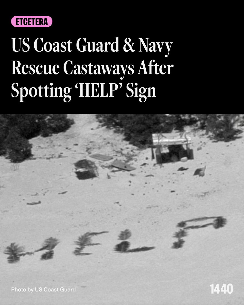 Three men were rescued from a remote island in the Pacific Ocean after being lost at sea for over a week. United States Coast Guard and the US Navy rescued the fisherman on Pikelot Atoll, an island about 415 miles southeast of Guam.