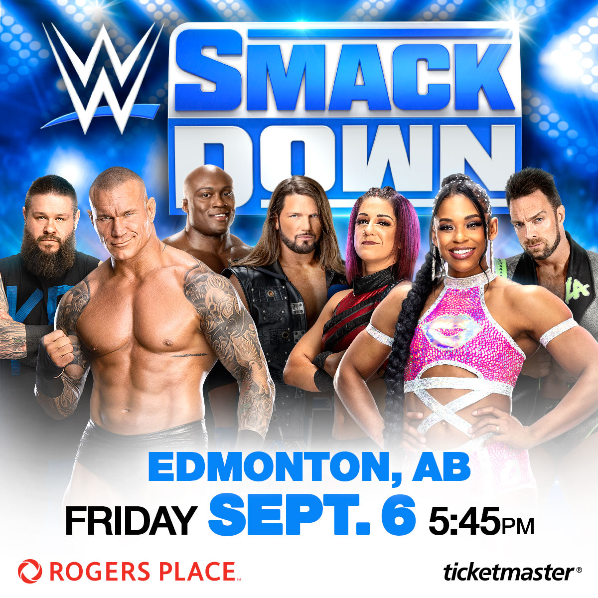 🔥🔥🔥 Tickets are on sale NOW to see @WWE SmackDown at #RogersPlace on Friday, September 6!! More info/tickets: RogersPlace.com/WWE