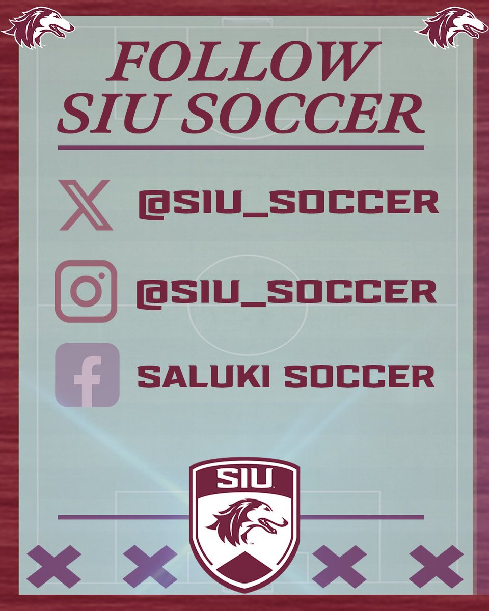 Be sure to follow us on social media as we gear up for the spring! ⚽️📲 #Salukis