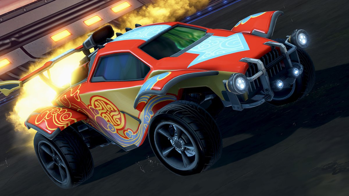 Master the elements. Channel the spirit of The Last Airbender himself with the Aang Octane Decal ⬇️