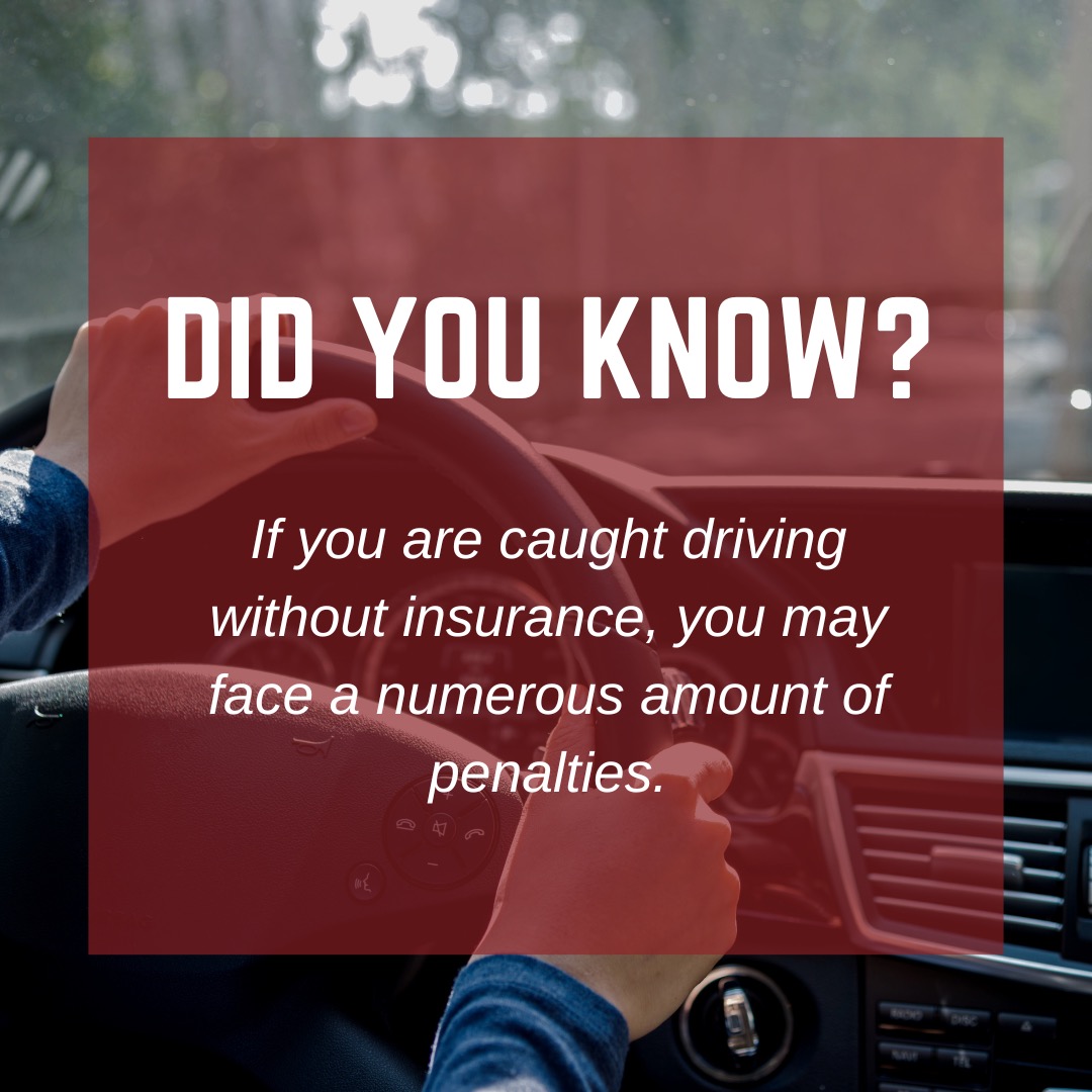Drivers, listen up! Insurance is assurance.⁠
⁠
Did you know, if you are caught driving without insurance, you may face penalties such as; ⁠
❗Fines⁠
❗Loss of your driver's license⁠
❗Jail time⁠
❗Impounded vehicle⁠
⁠