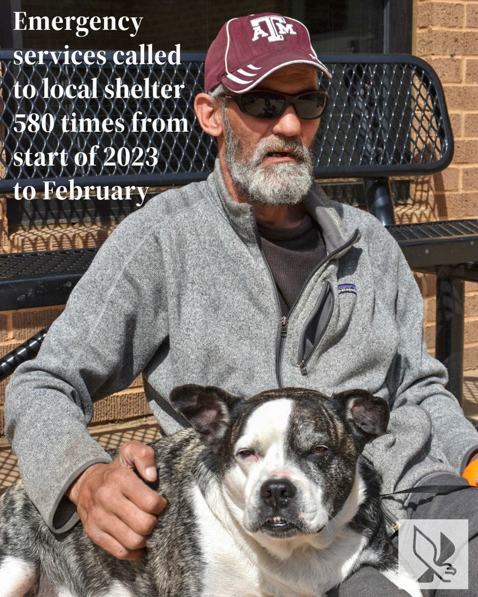 NEWS: Emergency services called to local shelter 580 times from start of 2023 to February 📝: @NolanWWilkinson 📸: @mckinnonrice Read more: buff.ly/3JbfvRR