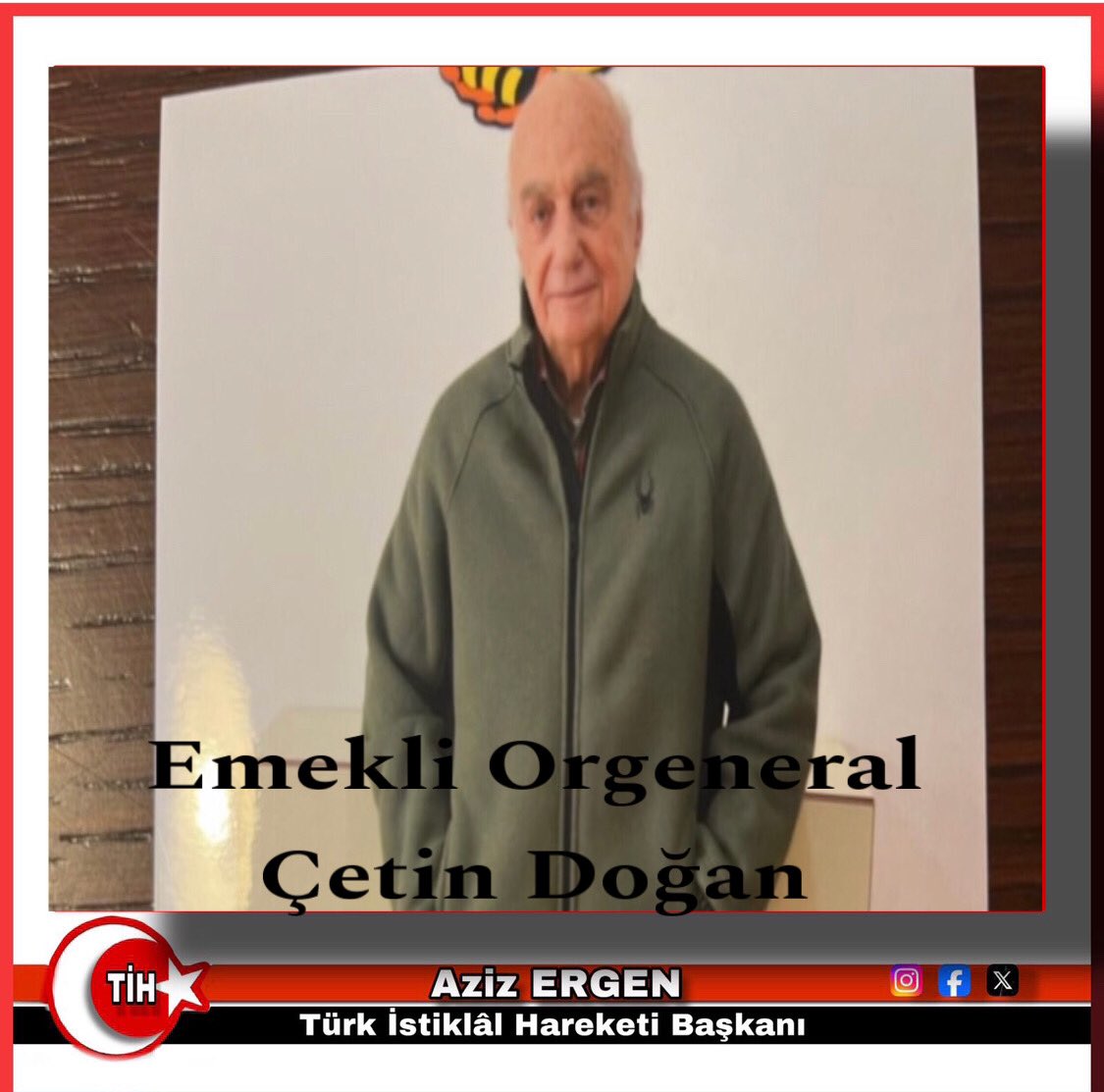 28 Şubat davasından hükümlü eski komutanlara zulüm sürüyor. Bir aydır tedavi gören Emekli Orgeneral Çetin Doğan’ın odasında iki infaz koruma memuru, kapıda 5 jandarma 24 saat esasına göre nöbet tutuyor. Refakatçi eşinin yanında iki infaz koruma bulunuyor ! sozcu.com.tr/cetin-dogan-ic…