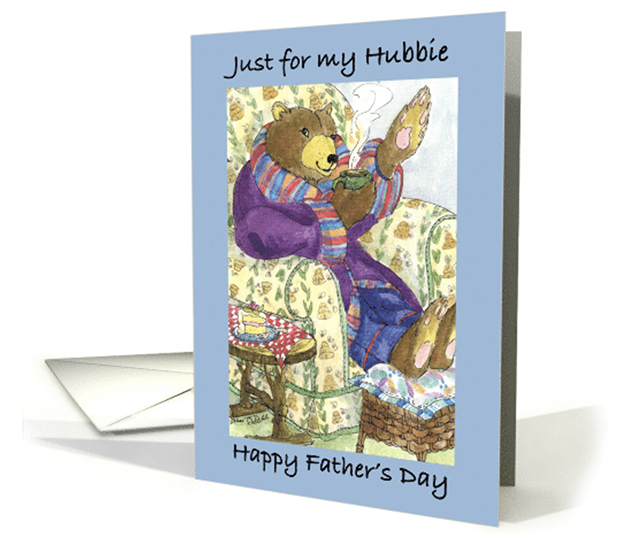 Father's Day for my Hubbie Bear card (672778) greetingcarduniverse.com/holiday-cards/… #FathersDay #greetingcard #husband #bear