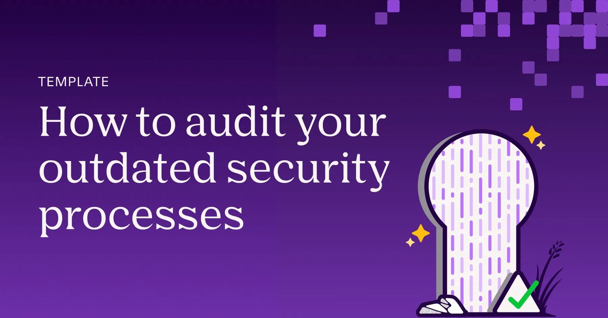 While new business growth is exciting, it also comes with growing pains — like outgrowing your existing security processes. We’ve created a template to help you audit these processes and to determine which processes to prioritize. ow.ly/nY9q50R7Hv9