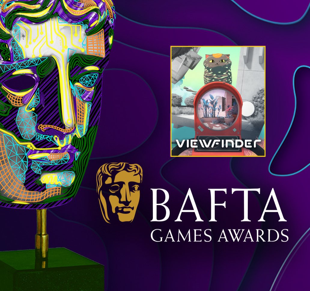 Huge congratulations to @playViewfinder & @sadowlstudios for last night's incredible win! It was truly surreal. Viewfinder won two awards - British Game & New Intellectual Property - at the #BAFTAGamesAwards 🎉 An incredible achievement for a small studio with their first game.