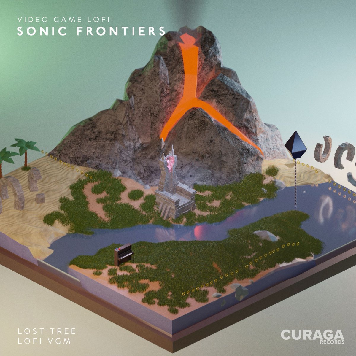 🎵 Sonic Frontiers LoFi album dropped today. Tap our bio link to listen 🎧 Songs include Down by Vandalize, Kronos Island and Undefeatable! Created by the awesome @losttreelofi Art by @savepointlofi & @artbygalen