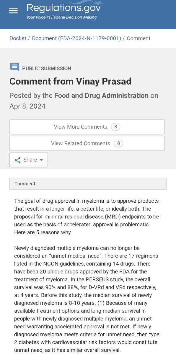 My public comment on MRD and going to speak later today at meeting regulations.gov/comment/FDA-20…