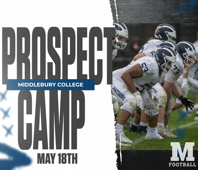 Thank you @MiddFBMandigo for the great convo during my spring break 
Excited to go to @MiddFootball prospect camp in May and meet you, @FBCoachPaquette and all the coaches of your NESCAC Champion team