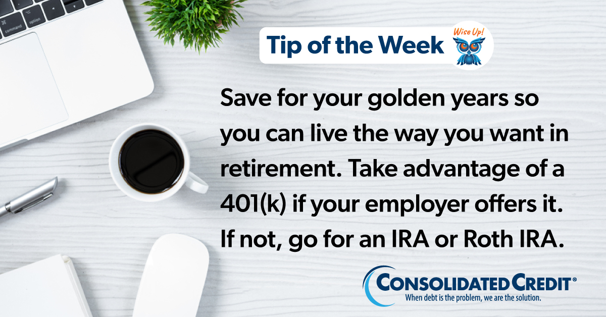 🦉#TipOftheWeekContest #WINMoney ❤️and share for your chance to win $50 in the monthly drawings 8 key things to consider if you really want to enjoy your golden years:ow.ly/GflM50RaCE6 #ConsolidatedCredit #CreditCounseling #DebtManagement #DebtSucks ☎️844-450-1789