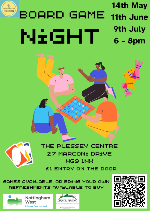 COMING SOON Board Game night @SouthNottsPBP