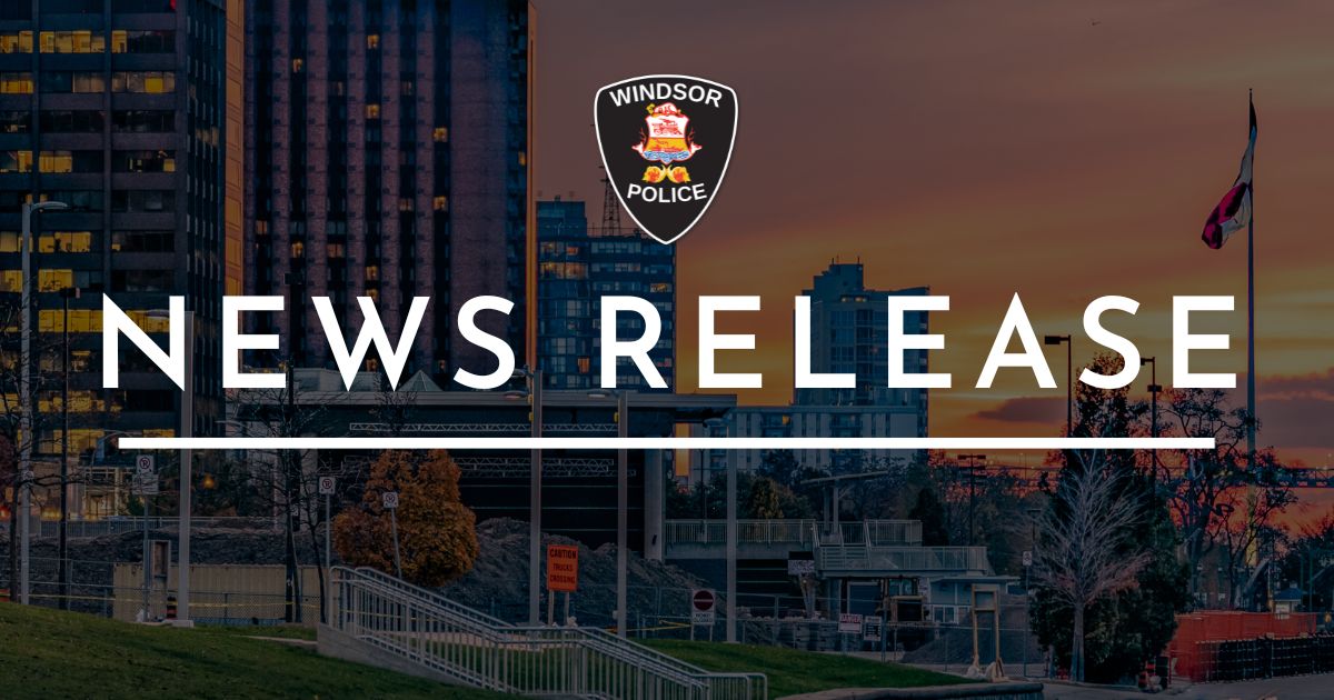 WINDSOR POLICE NEWS RELEASE Case: 24-39318 Suspect arrested in bank fraud investigation The Windsor Police Service has arrested a 39-year-old male in connection to a bank fraud investigation. On April 9, 2024, the suspect entered a financial institution in the 3200 block of…