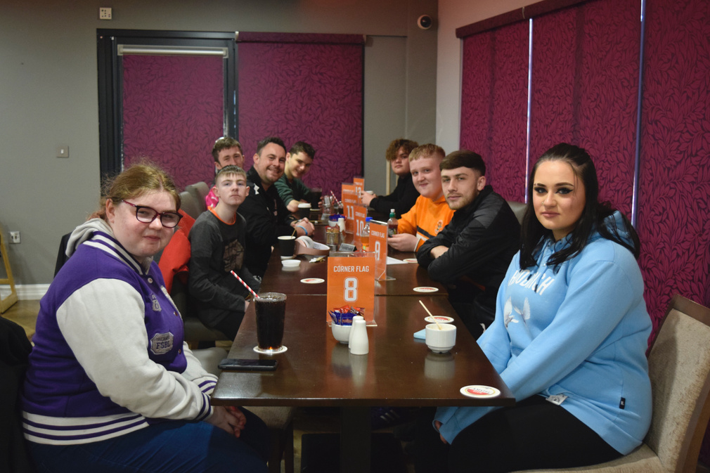 Today we had our HAF young adult participants from Stars at The Corner Flag 🧡 Our stars got to socialise together while enjoying a complimentary soft drink For more information email 👇 Info@BFCCT.co.uk #HAF2024 | #BlackpoolHAF | @BlackpoolFC