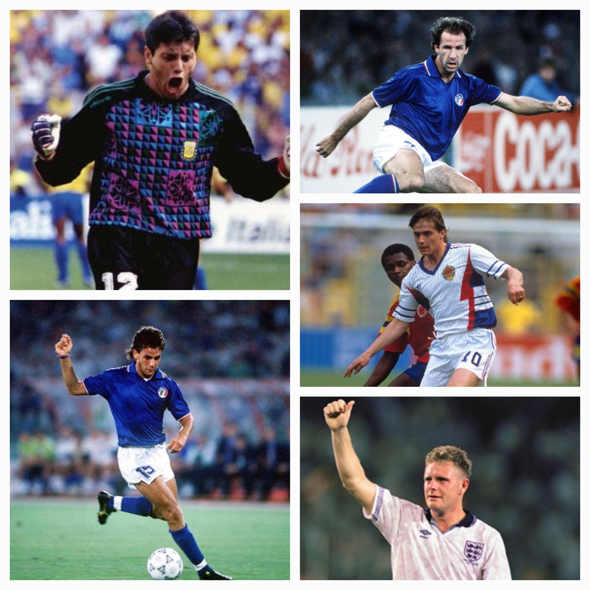 Name a 5 a-side team from #Italia90 - We'll start with

Goycochea
Baresi
Stojkovic
Gascoigne
Baggio

Over to you......