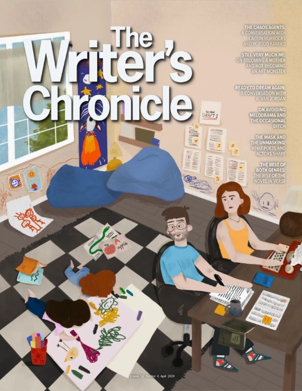 (Non) Fiction Friday: "We are in this battle together, this quandary about how to be a parent who writes." —<a href="/ASU/">Arizona State University</a> alums <a href="/ToddKaneko/">W. Todd Kaneko</a> &amp; <a href="/HorrocksCaitlin/">Caitlin Horrocks</a> in a conversation-essay: "The Chaos Agents." Read more <a href="/awpwriter/">AWP</a>: ow.ly/Vzb550RcIFw #ASUHumanities