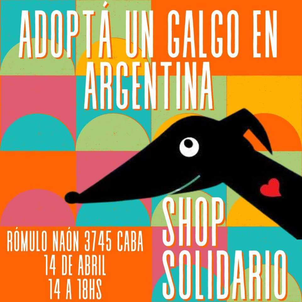 AdoptaUnGalgo's tweet image. El domingo hay evento del Shop Solidario! Todo 100% a beneficio de los rescatados ❤️
14 de abril, de 14 a 18hs en Rómulo Naón 3745, CABA.
Se viene el frío! Vengan a elegir abrigo y muchas cosas más.