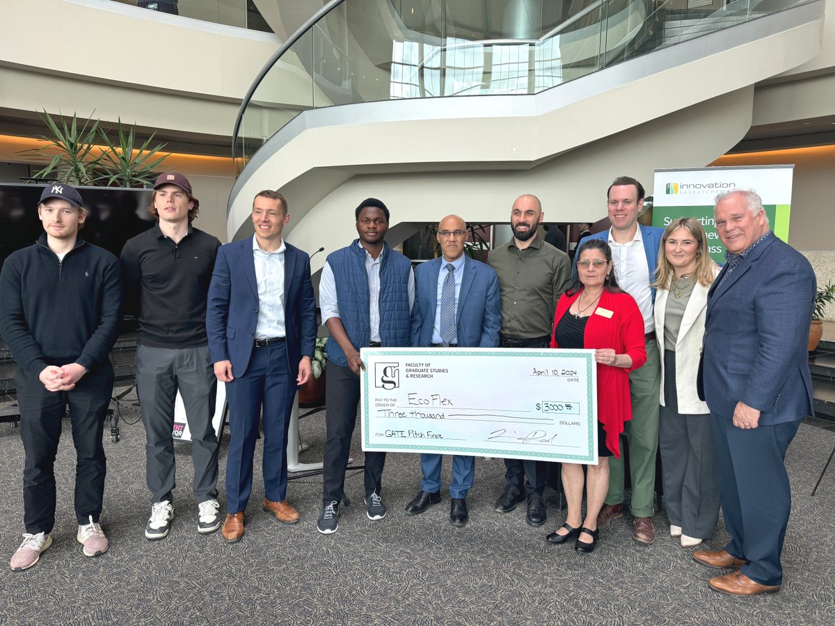 Empowering the future of SK innovation! 💪 We were proud to support the @UofRegina Startup Bootcamp Pitch Finale which directly connected students, postdocs and faculty with the SK innovation ecosystem. Congrats to all -- we can't wait to see these ideas come to life!