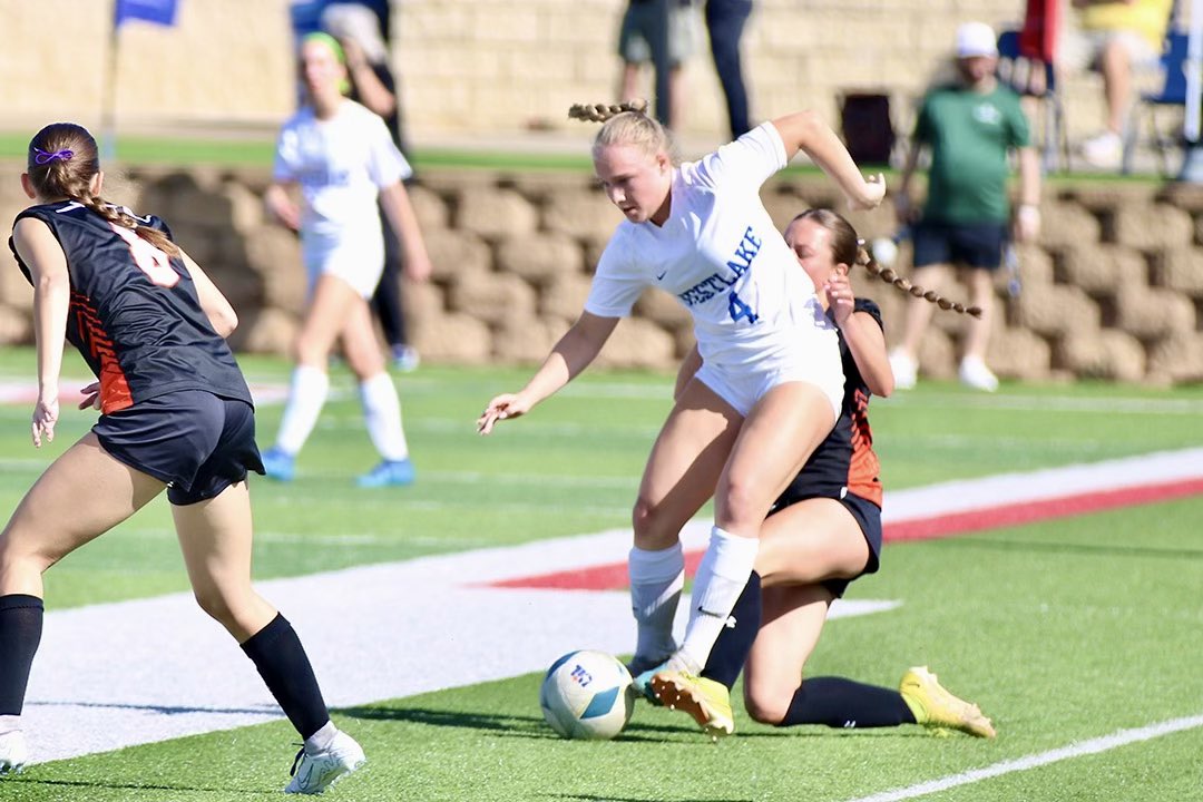 AJ Carlson delivered the match’s first goal to give the Chaps a 1-0 lead in the 70th minute over Rockwall. #GoChaps