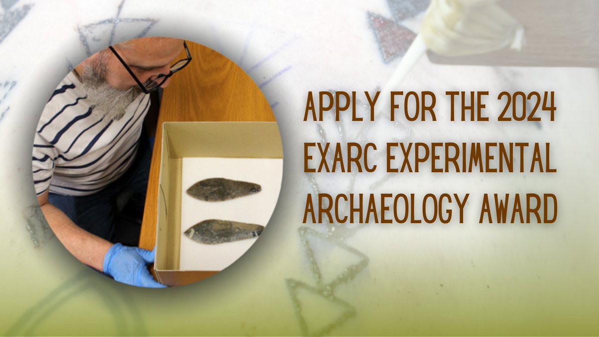 Sometimes, you have a good idea for #experimental #archaeology research, but you lack resources. #EXARC already offers its contacts, with over 400 members worldwide, its access to materials and tools around the world, literature via experimentalarchaeology.net #JoinUs #EA #Awards