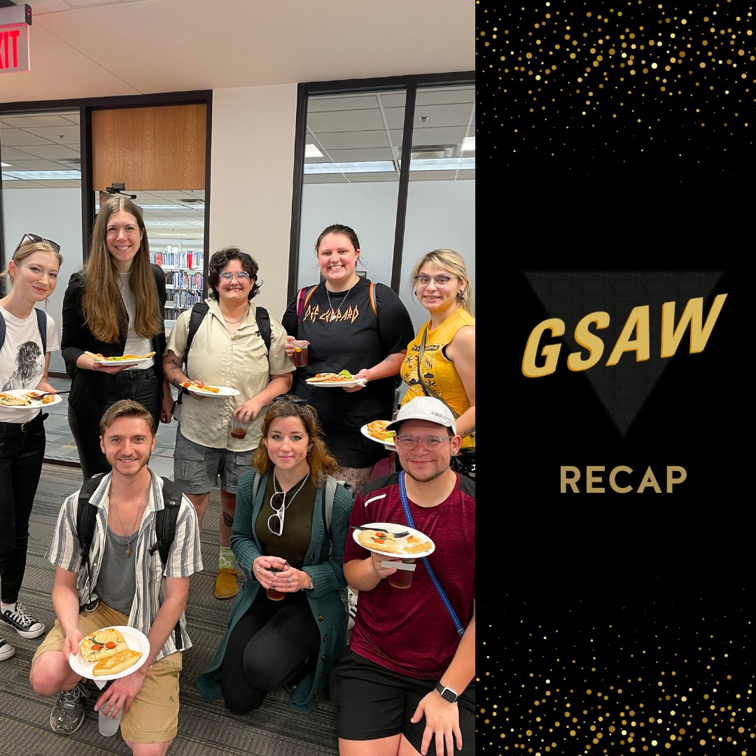 With Graduate Student Appreciation coming to a close, we want to thank you for participating in our events. GSAW may have ended, but our appreciation for our graduate students continues every day. For all the pictures of the event visit our Facebook post: ow.ly/VkpC50Rf75Y