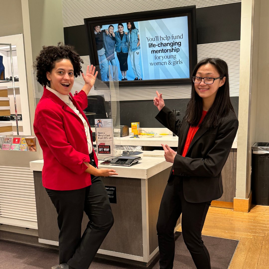 TY to everyone for your incredible support! Macy’s customers donated more than $1.1 mil. to Girls Inc. through online purchases from over 500 stores! These will be the young women our future workforce needs. TY @macys for your #strongsmartbold partnership. #MacysMissionEveryOne