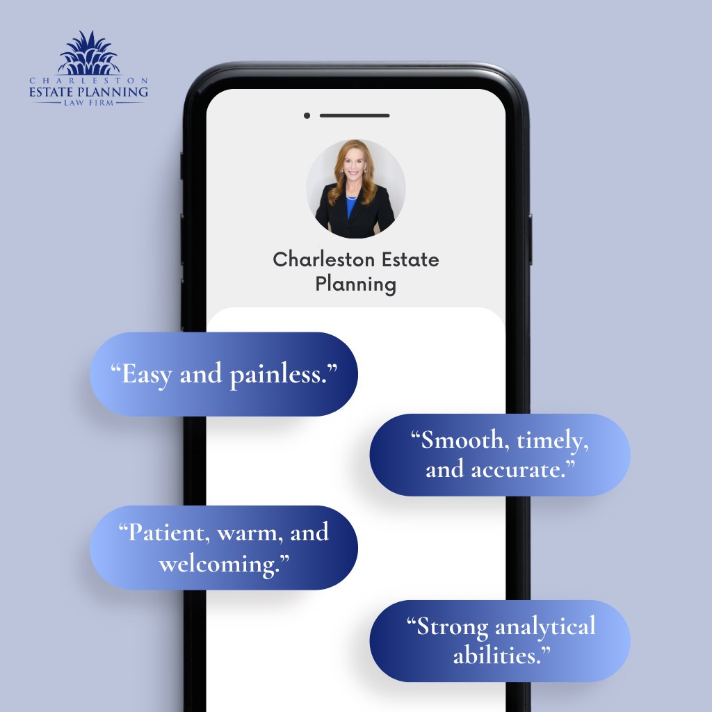 These are just a few of the kind words our clients have shared about working with us in the past. Are you ready to tackle your Estate Plan? bit.ly/3MLZzEQ #Charleston #EstatePlanning #LawFirm