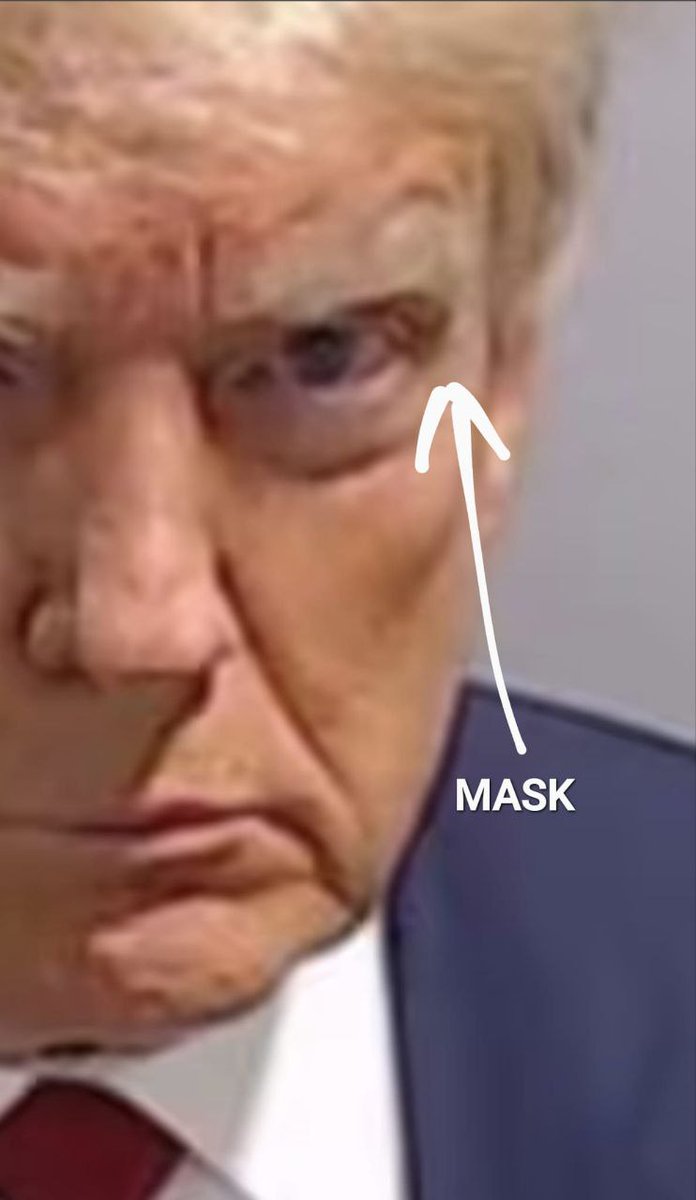 Remember the Trump Georgia 2023 Mugshot.  Mask.  D1ed at Walter Re3d Hosp1tal in 2O2O.