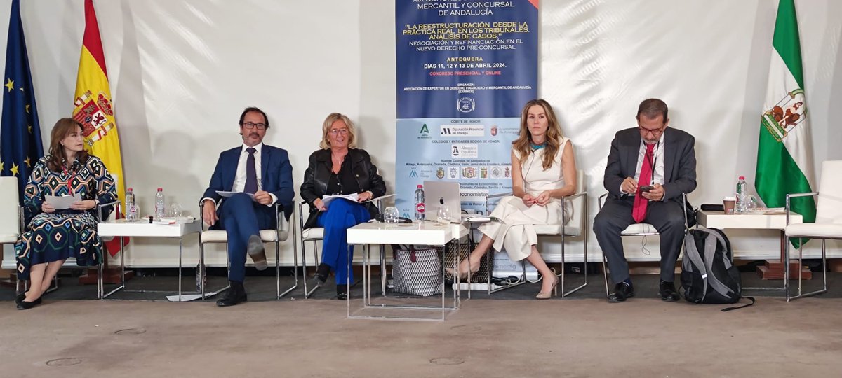 Las Exoneraciones del Pasivo Insatisfechos, los concursos sin masa, la buena fe...son los temas objeto de esta Quinta Mesa, que está siendo muy interesante.