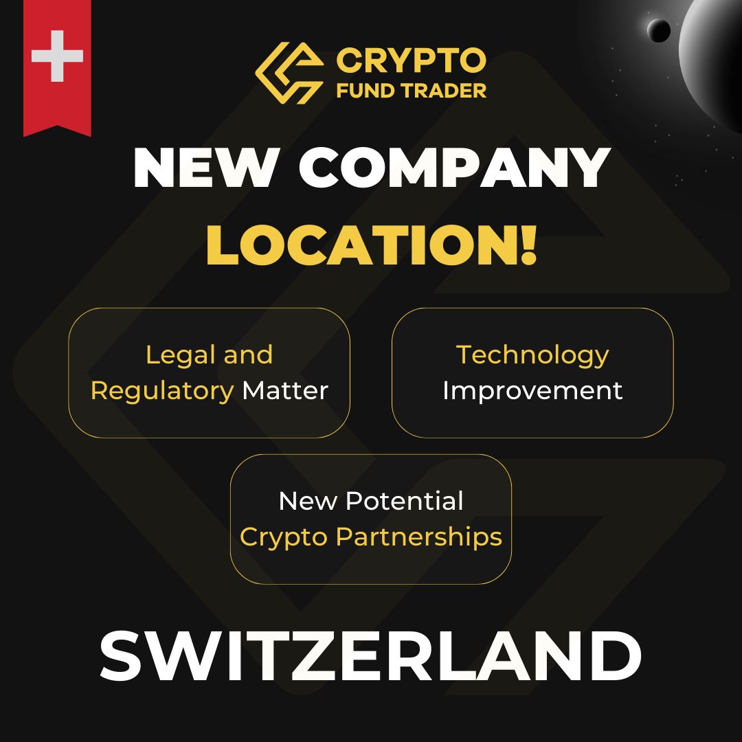 Our company has moved to Switzerland! A country where we will be able to learn from big technologies and more than 10,000 crypto companies only in our area. Besides that our legal and regulatory status is much more secure as we are outside the EU and the US.