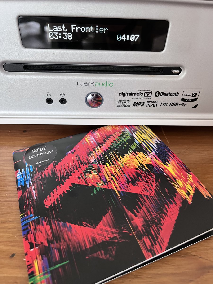 🥇 New fave track on the album 💿 “Last Frontier” going to be huge “live” this one. Friday favourite ❤️ INTERPLAY ⁦@rideox4⁩ ⁦@RideTheNetwork⁩ ⁦@Rideuberfans⁩ 🌼🌸