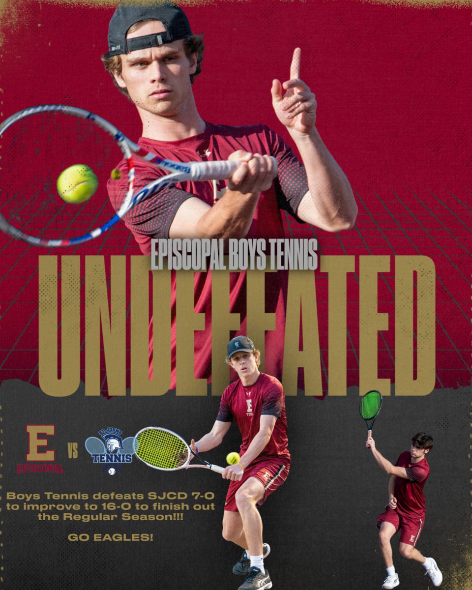 Boys Tennis finishes the Regular Season Undefeated!! They will continue with Postseason action along with the Girls, who will finish 12-3-1, on Monday April 15th for the District Tournament. Head on out to the Clements Tennis Center to catch all of the action beginning at 8:00am!