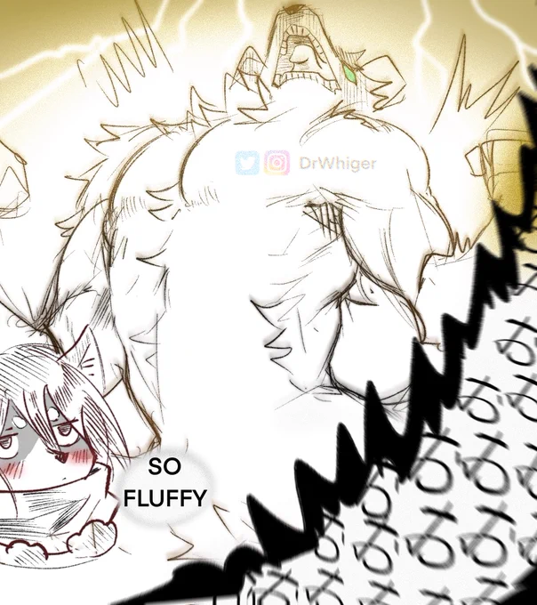 Fanart Attack on Fluffy 