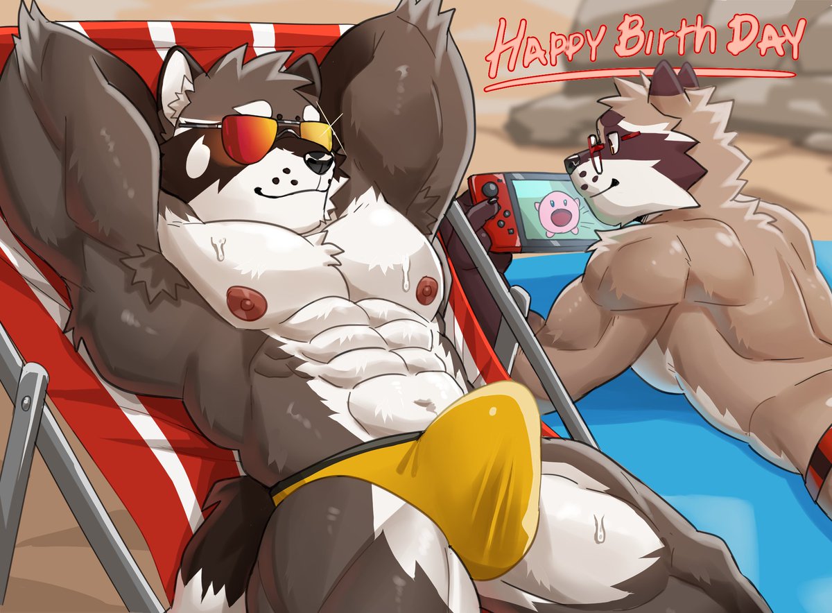 Today is Raccoon Birth Day 🦝🎉🎁🎂🎈❤️🧡💛 Happy Birth Day to me