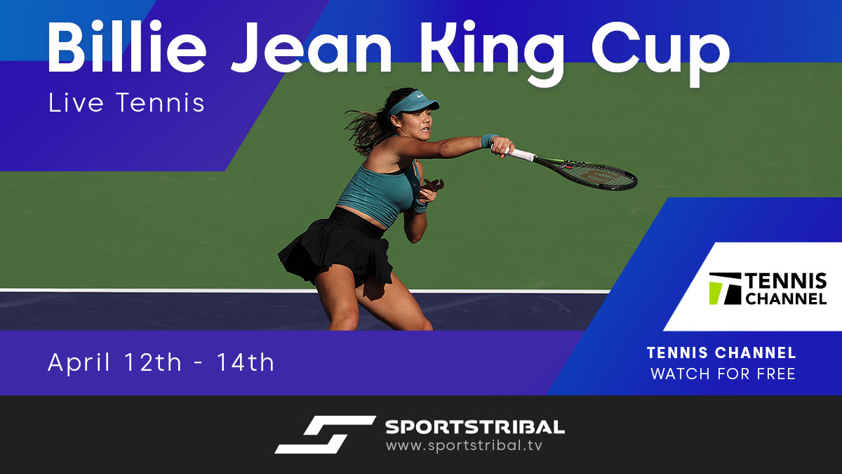 Watch Billie Jean King cup LIVE for the next couple of days on SportsTribal 🎾

go.sportstribal.tv/tennis-channel (Exclusive to UK &amp; Ireland)

#tennis #billiejeanking #BJKCup