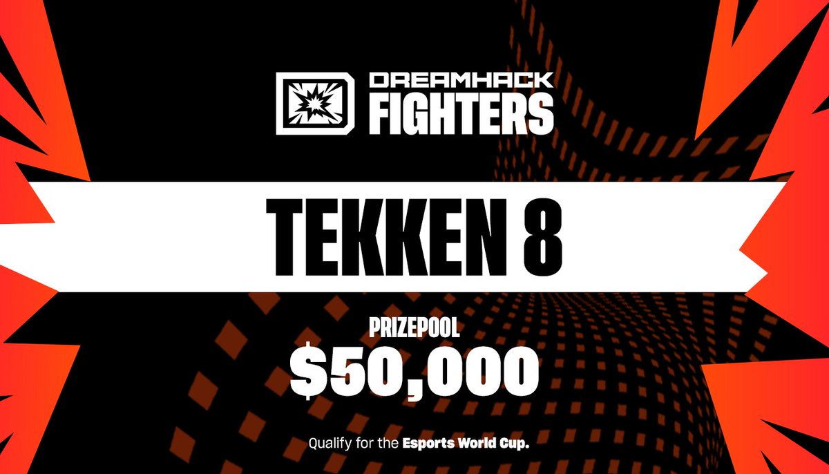Your turn, TEKKEN 8 aficionados! Find more information on prizepools and the #EsportsWorldCup qualifications at: 🇺🇸 #DHDallas ➡️ dreamhack.com/dallas/tekken8/ 🇸🇪 #DHSummer ➡️ dreamhack.com/summer/tekken8/ @ESWCgg 🤝 @DreamHack