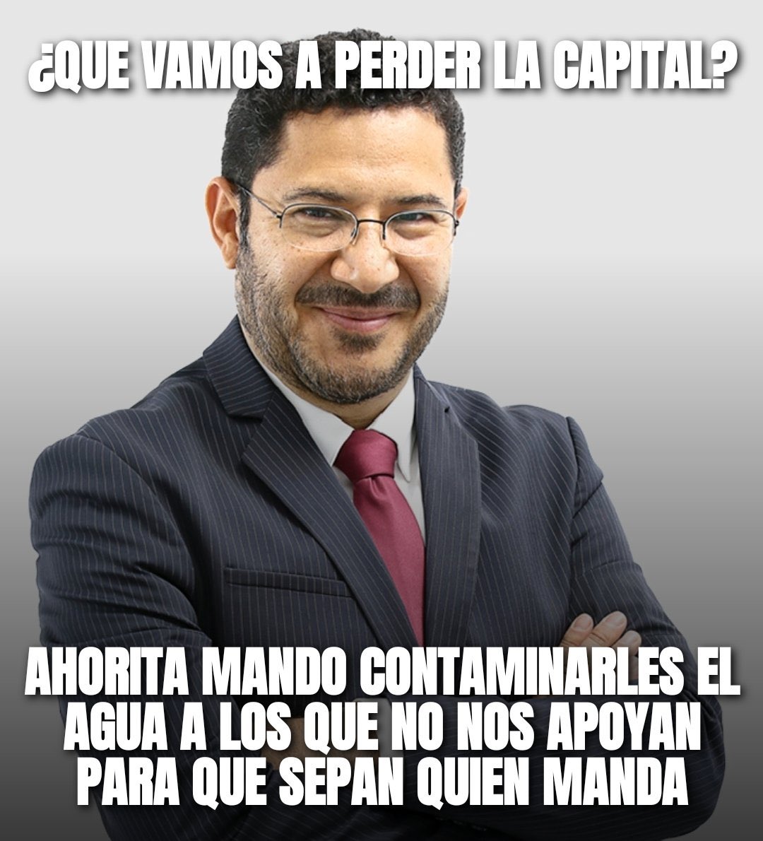 Yo: Hoy amanecí de muy buen humor y nada me va a afectar. La nada: #NarcoCandidataClaudia37 #NarcoPresidenteAMLO37 #MartiBatres #YoConXóchitl #YoConTaboada