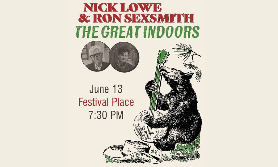 On Sale Now - Nick Lowe and Ron Sexsmith June 13th 2024 7:30PM Two legendary artists come together for a special evening of music. #shpk #yeg festivalplace.com