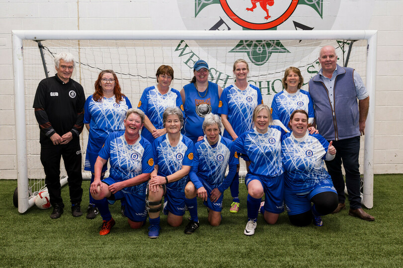 Thanks to a £1,283 grant, Cardiff City Ladies Walking FC are growing their community, promoting health and happiness through sport! ⚽ 👟@AndrewRTDavies joined the club this week for a special game, celebrating the positive impacts of the #BeActiveWales Fund in his constituency.