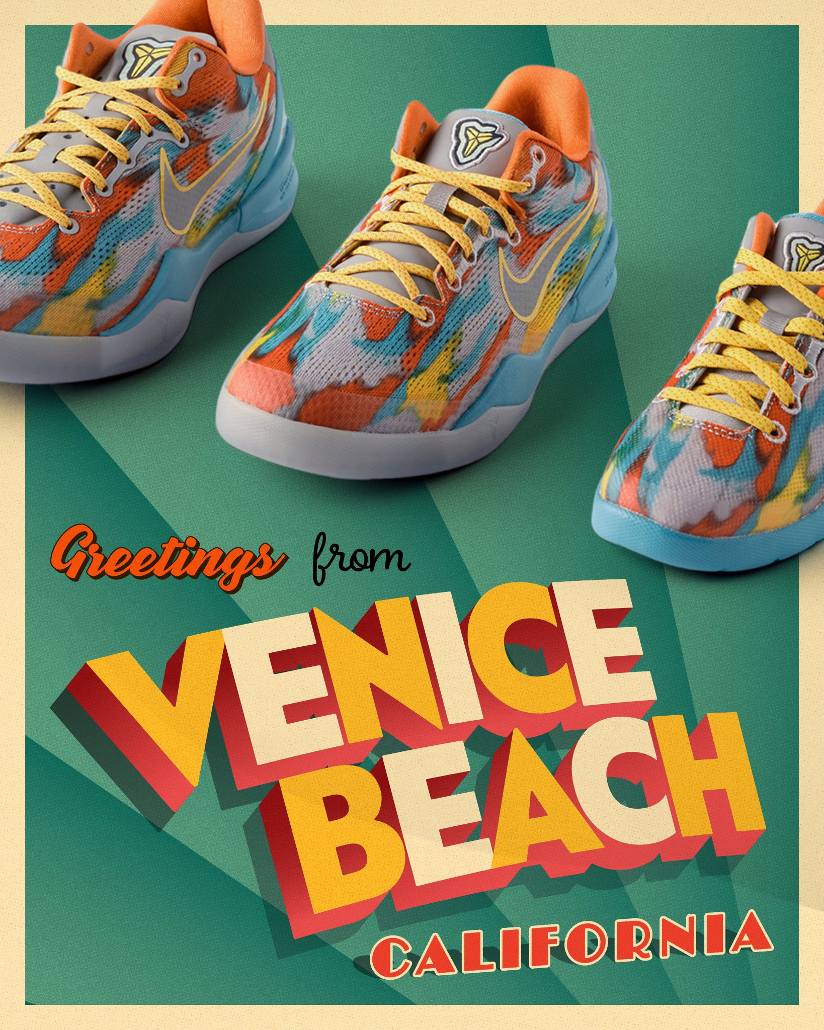 premiumgoods. on X Nike Kobe VIII Venice Beach Mens Sizing 190 tax Gradeschool Sizing 120 tax Preschool Sizing 90 tax ONLINE RAFFLE TODAY ONLY. Head over to our release calendar on https t PHuBdUdH...