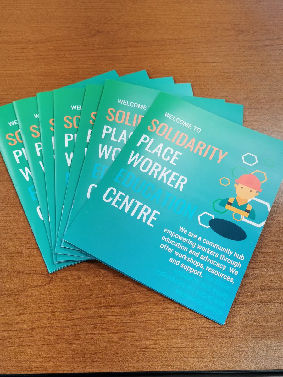 Hot Off The Press! The first order of our 'Know Your Rights and Community Services' pamphlets has arrived. This excellent resource outlines the rights of Ontario workers and tenants and provides several helpful community resources for struggling working-class families.