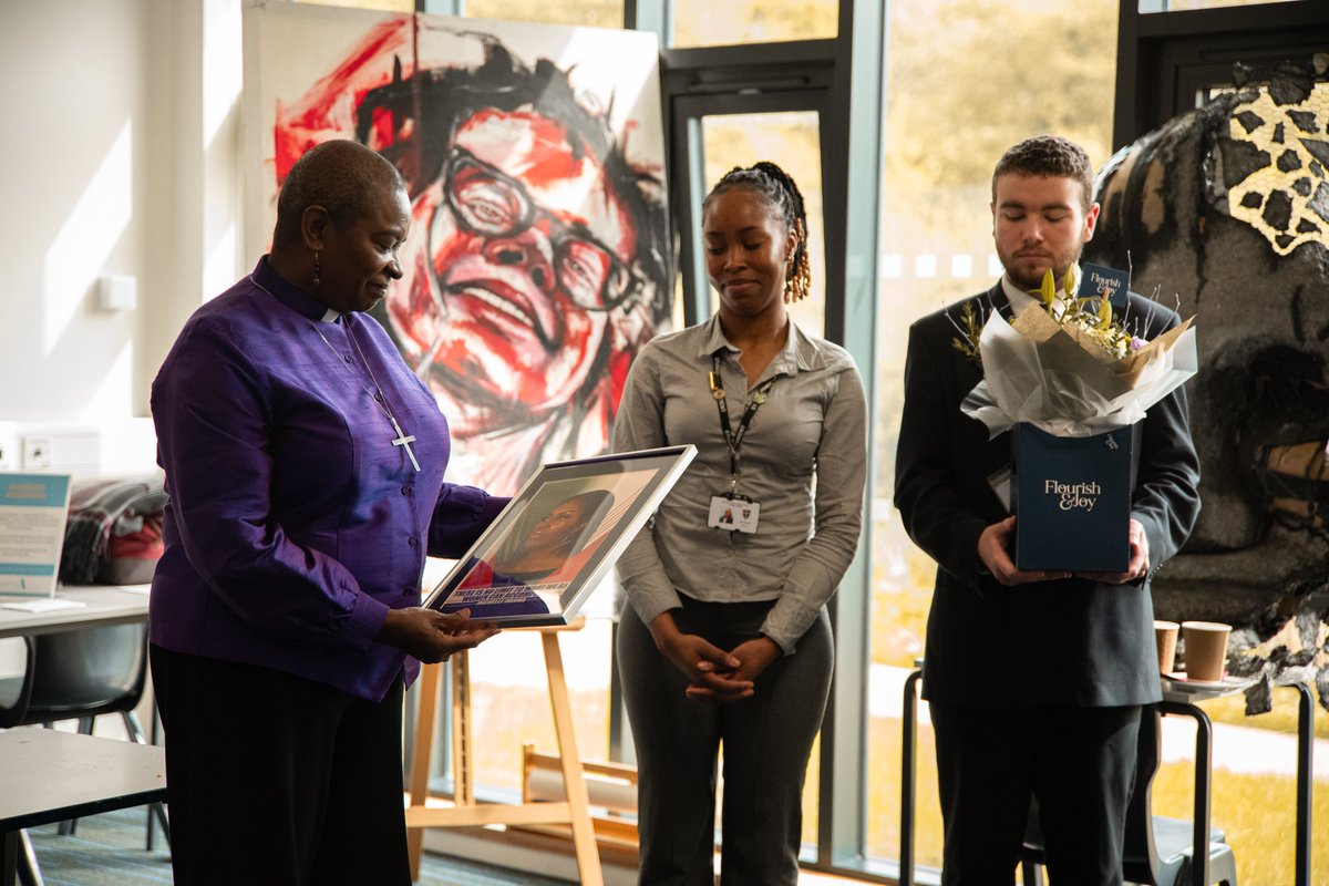 InspireEdTrust's tweet photo. Honoured to have the @DoverBishop open @BlueCoatCofE School's new sixth form building, dedicated to her mission of empowerment and pursuit of knowledge. Here's to a future inspired by her vision! #BishopOfDover #Education #Empowerment https://t.co/65qbu734j9