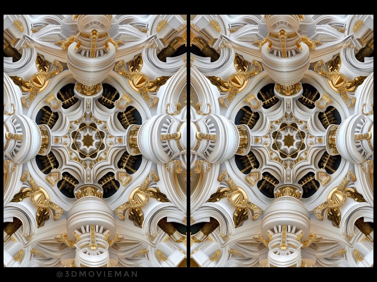Divine #stereoscopic AI #fractalart

#stereoscopy #synthography #midjourneyart #AIArtSociety #AIart
