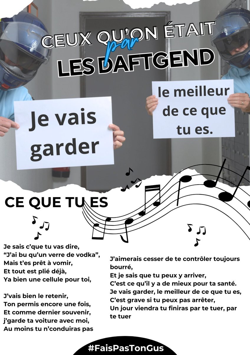 Les #DaftGend vous propose une reprise de 'Ceux qu'on était' et comme c'est la  #JournéeMondialeDeLaVoix, tous à vos micros ! 🧑‍🎤

On vous écoute...